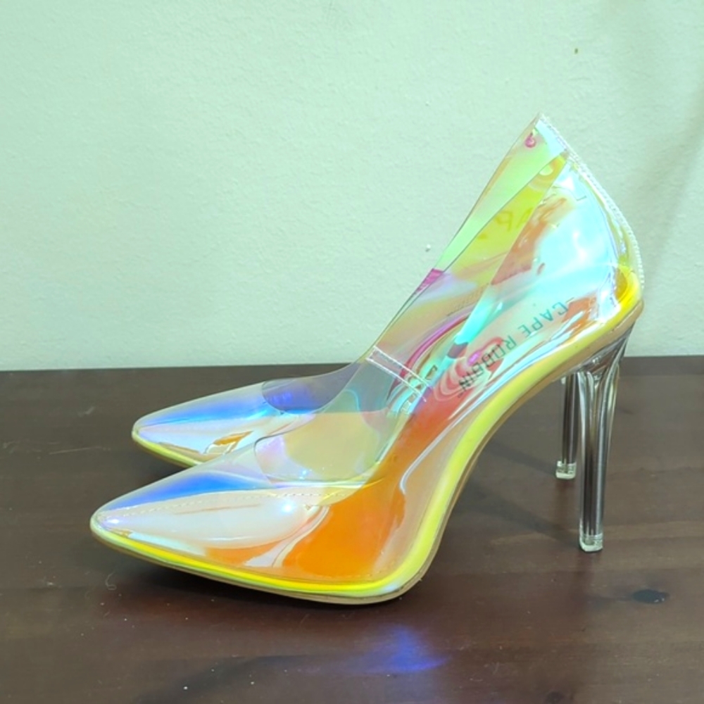 ✨NIB ✨ Iridescent High Heels